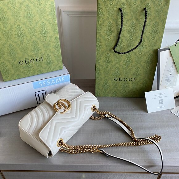 ✨Gucci GG Marmont Small Matelassé Shoulder Bag - Picture 5 of 7